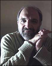 Iranian philosopher Abdolkarim Soroush, photographed last week, calls for a new 'moral secularism' in his homeland.